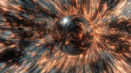Poster - Exploring the Dynamic Patterns of Brownian Motion in a Vibrant Cosmic Environment