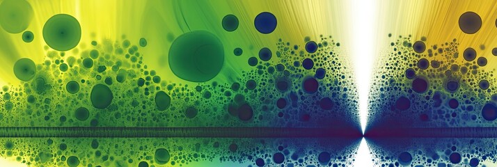 Poster - Colorful Bell Curves Show the Intriguing Diffusion of Brownian Particles