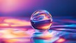 © vanilnilnilla - Swirling Orb of Cosmic Consciousness - Visionary Fractal Holographic Reflection