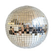 © PNG Hub - a mirror ball with a reflection of people taking a picture PNG image, PNG file, Generative art.