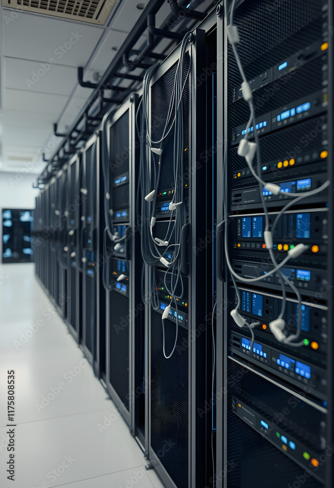 Computercraft Server Rack Server racks in computer network security server room data center ...