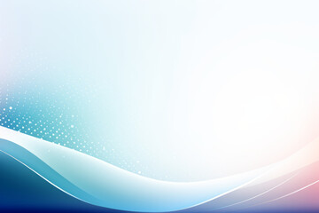 Wall Mural - abstract blue wave design with smooth curves and light motion,generated by ai