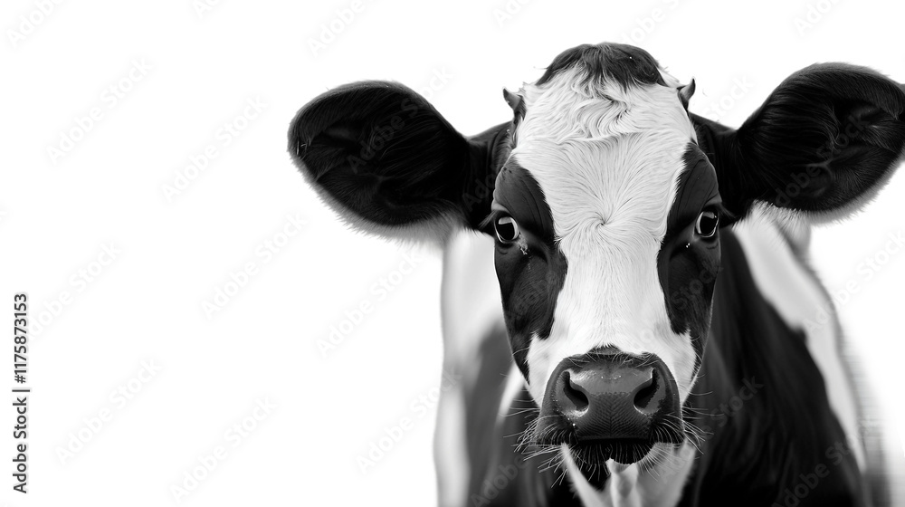 Holstein Friesian Cows Leading The Dairy Industry With Their Milk