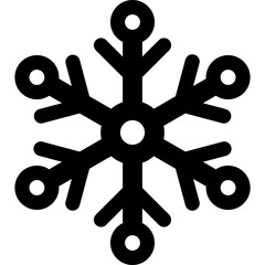 Wall Mural - snowflake