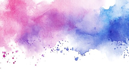 Poster - Smooth Abstract Ink Paint Design with Large Text Area