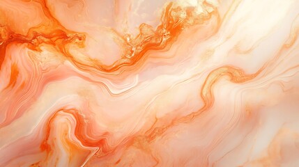 Poster - Ink Watercolor Art Flow with Defined Space for Text