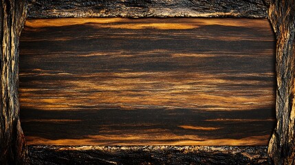 Wall Mural - A smooth, polished tiger's eye background with a subtle sheen