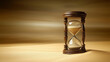 © Maria - An hourglass with sand slowly trickling down, symbolizing the passage of time.