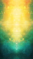 Poster - Ethereal Abstract Background with Glowing Light and Stars, Creating a Dreamlike Atmosphere for Use in Digital Designs and Creative Projects