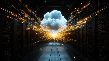 Poster - Cloud Computing Server Room Data Transfer