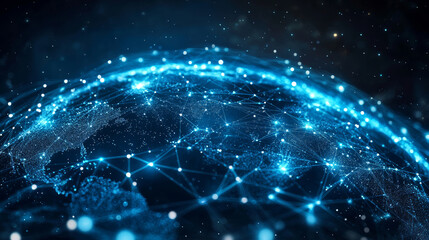 Internet technology concept illustration