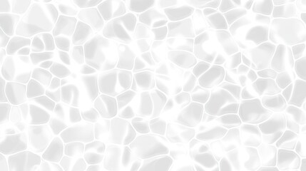 Canvas Print - Abstract grayscale pattern of water texture.