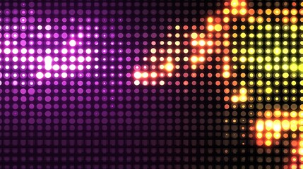Wall Mural - Abstract Colorful Glowing Dotted Pattern Background