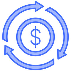 Sticker - Cash Flow Icon