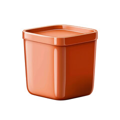 Wall Mural - Bright Orange Container for Kitchen Use