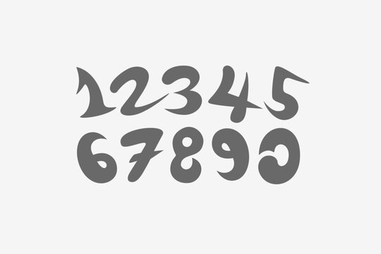 Unique freestyle number set collection 