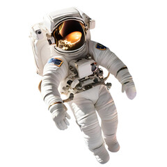 astronaut isolated on white