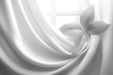 Poster - abstract white studio background for product presentation
