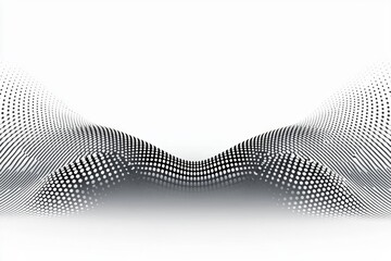 Poster - background grey and white halftone at modern bright art