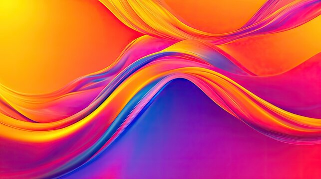 Curved and flowing lines representing movement and fluidity, with room for adding a slogan or brand name in the center.