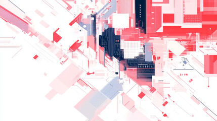 Aufkleber - Motherboard brain on white background for technology concept design. Vector version also available in gallery