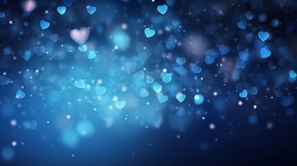 Poster - Beautiful Abstract Background with Magical Bokeh Lights Creating a Dreamy and Romantic Atmosphere for Various Creative Projects