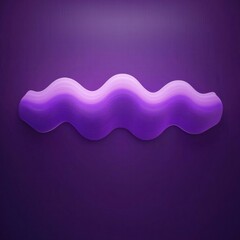 Poster - abstract purple wave design. ai.