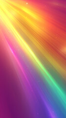 Wall Mural - Vibrant Rainbow Light Rays Background