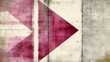 © KALEYA - Abstract Arrow Background: Grunge Texture with Pink and White