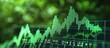 © easedesign - Image with green economic graph and market data