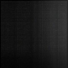 Fototapete - A digital binary code matrix consisting of black and white numbers, creating a tech-inspired background.
