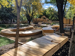 inclusive playground program training sessions community park interactive activity natural environme