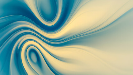 Poster - blue white flowing texture background design