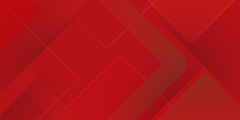 Leinwandbilder - Abstract triangle pattern technology red gradients background. Futuristic digital abstract red colorful design banner. abstract geometric shapes background shine and layer element vector illustration.