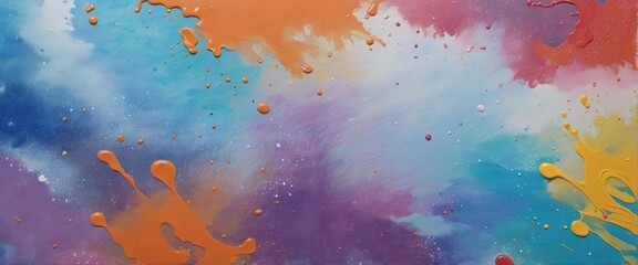 Wall Mural - dyeing colors: a vibrant and modern artistic journey