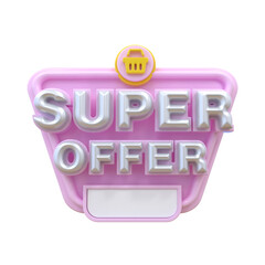 Poster - Super Offer 3D