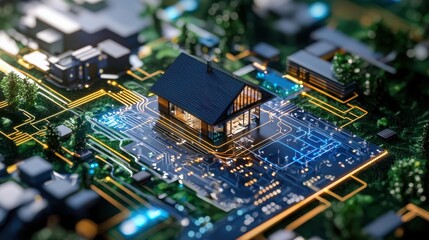 Poster - Exploring smart home trends in future living spaces virtual environment digital conceptualization technology showcase