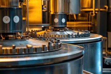 Poster - Modern industrial machinery showcases advanced engineering and manufacturing techniques