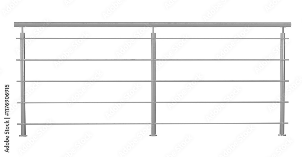 Simple Line Railing Minimalist Railing Design: A minimalist and elegant railing design ...