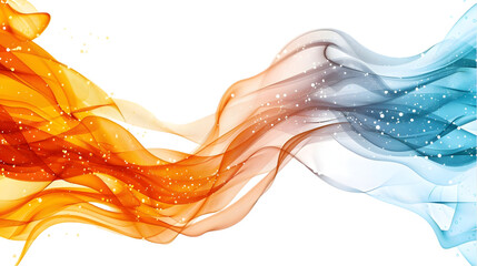 Aufkleber - Bright abstract technology headers banners isolated on a transparent background