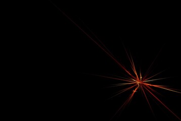 Poster - Computer generated fractal pattern and shape