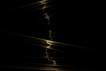 Poster - Computer generated fractal pattern and shape