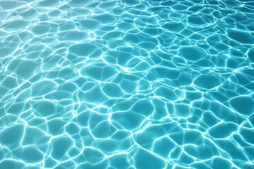 Poster - Abstract rippling water surface with light reflections.