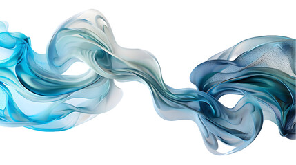 Aufkleber - harmonious patterns swirling in an abstract shape isolated on a transparent background