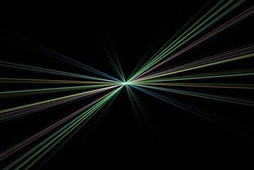 Poster - Computer generated fractal pattern and shape