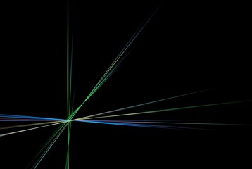 Poster - Computer generated fractal pattern and shape