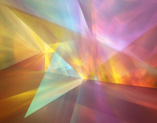 Wall Mural - Abstract Pastel Light