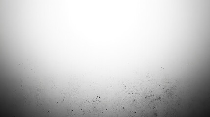 Poster - Smooth gray gradient background with fine grain texture transitioning into white, ideal for minimal designs