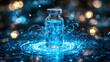© Jack - Illuminated Vial  Scientific Breakthrough Discovery