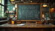 © Factory Stock - Vintage Classroom: A Nostalgic Glimpse into the Past